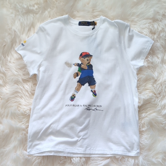 Polo by Ralph Lauren White Short Sleeve Tee - Picture 1 of 9